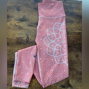 My Inner Fire Leggings Pants Mandala Yoga Size 4